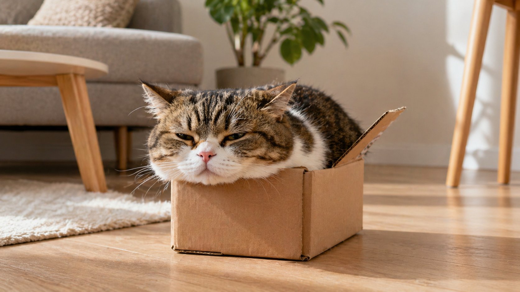 The Real Reason Cats Are Obsessed With Cardboard Boxes