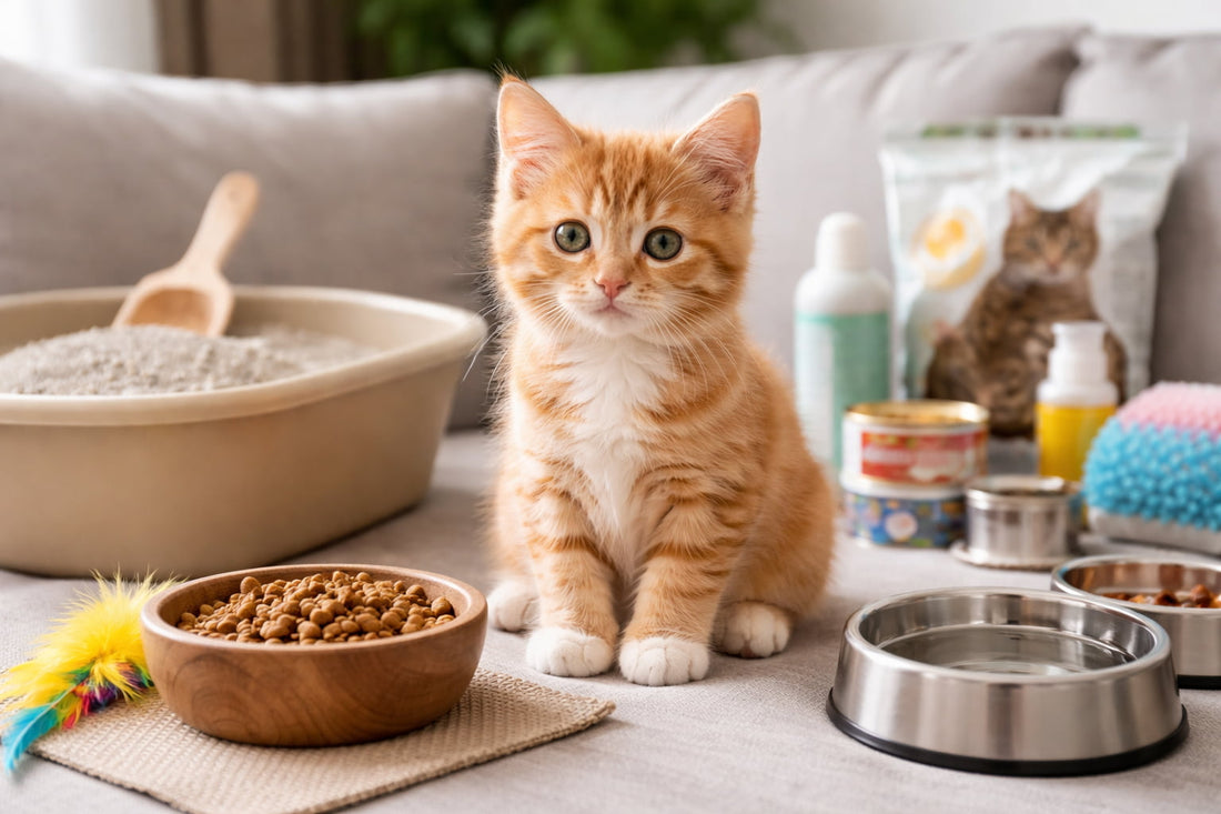 Beginner Cat Care Guide: Stress, Litter Training, Diet & Daily Tips
