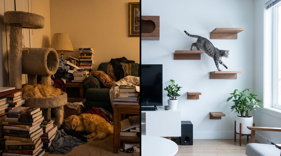 Short on space? Discover if wall-mounted cat shelves are worth it, their pros and cons, and how to set them up for a safer, more active indoor cat.