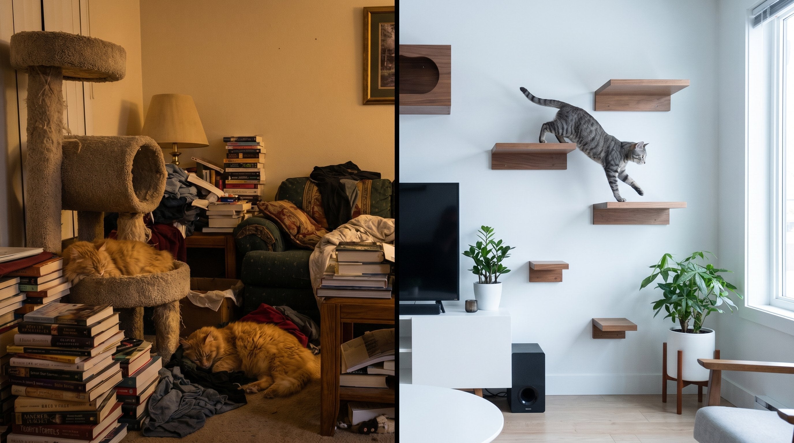 Short on space? Discover if wall-mounted cat shelves are worth it, their pros and cons, and how to set them up for a safer, more active indoor cat.