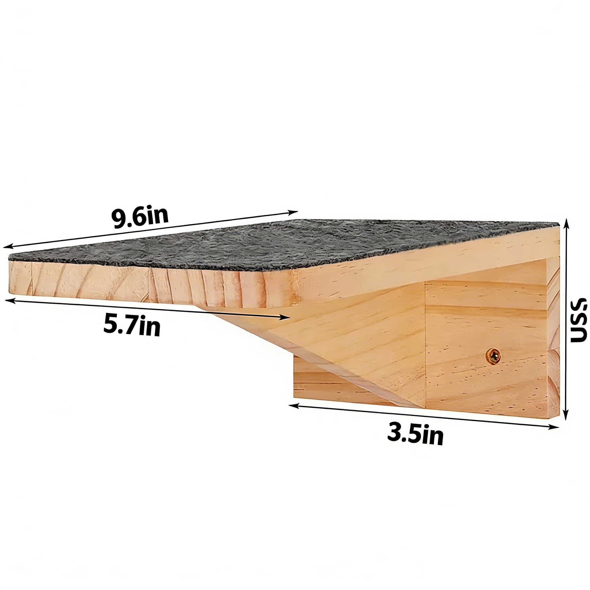 Wall-Mounted Cat Climbing Playground