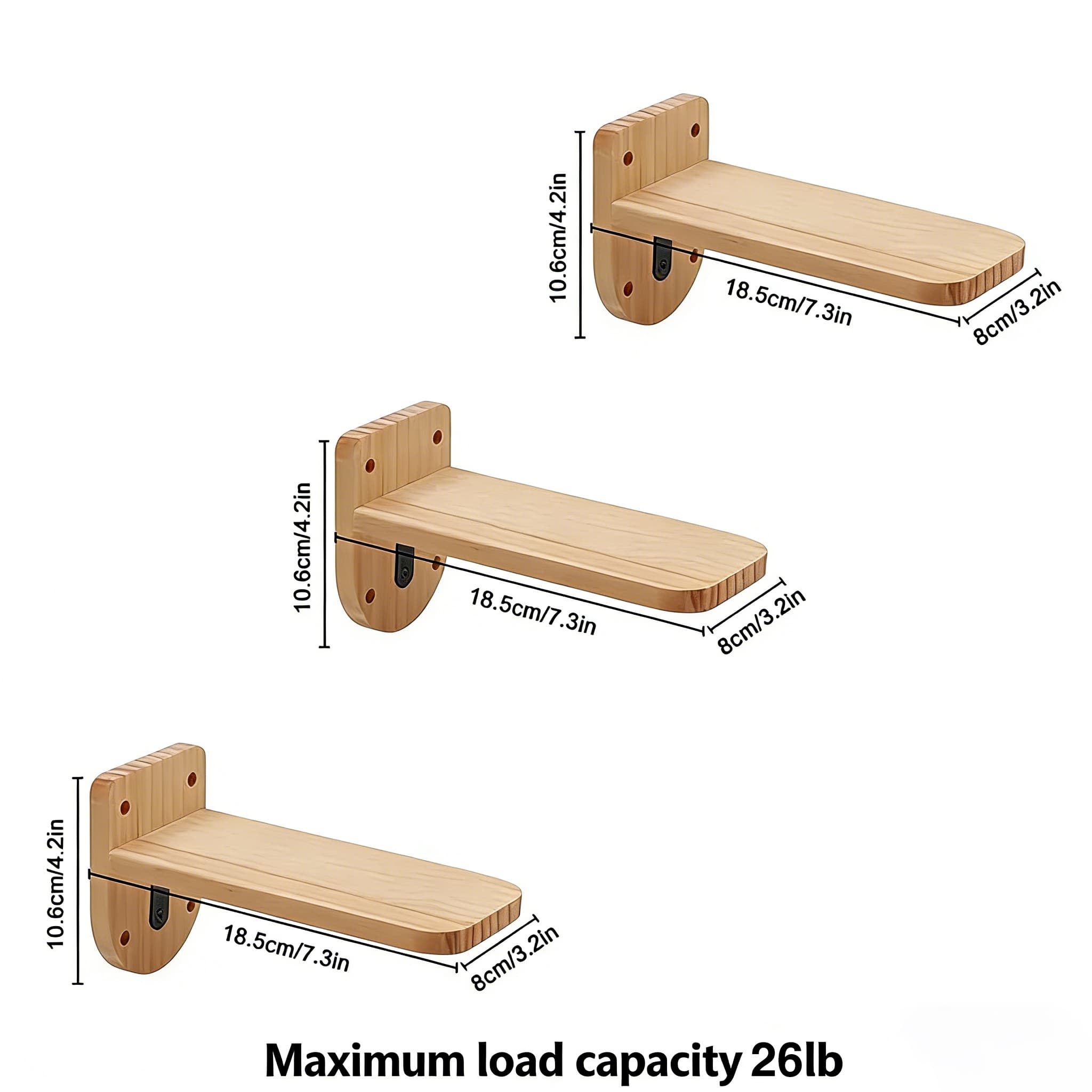 Wall-Mounted Cat Climbing Playground