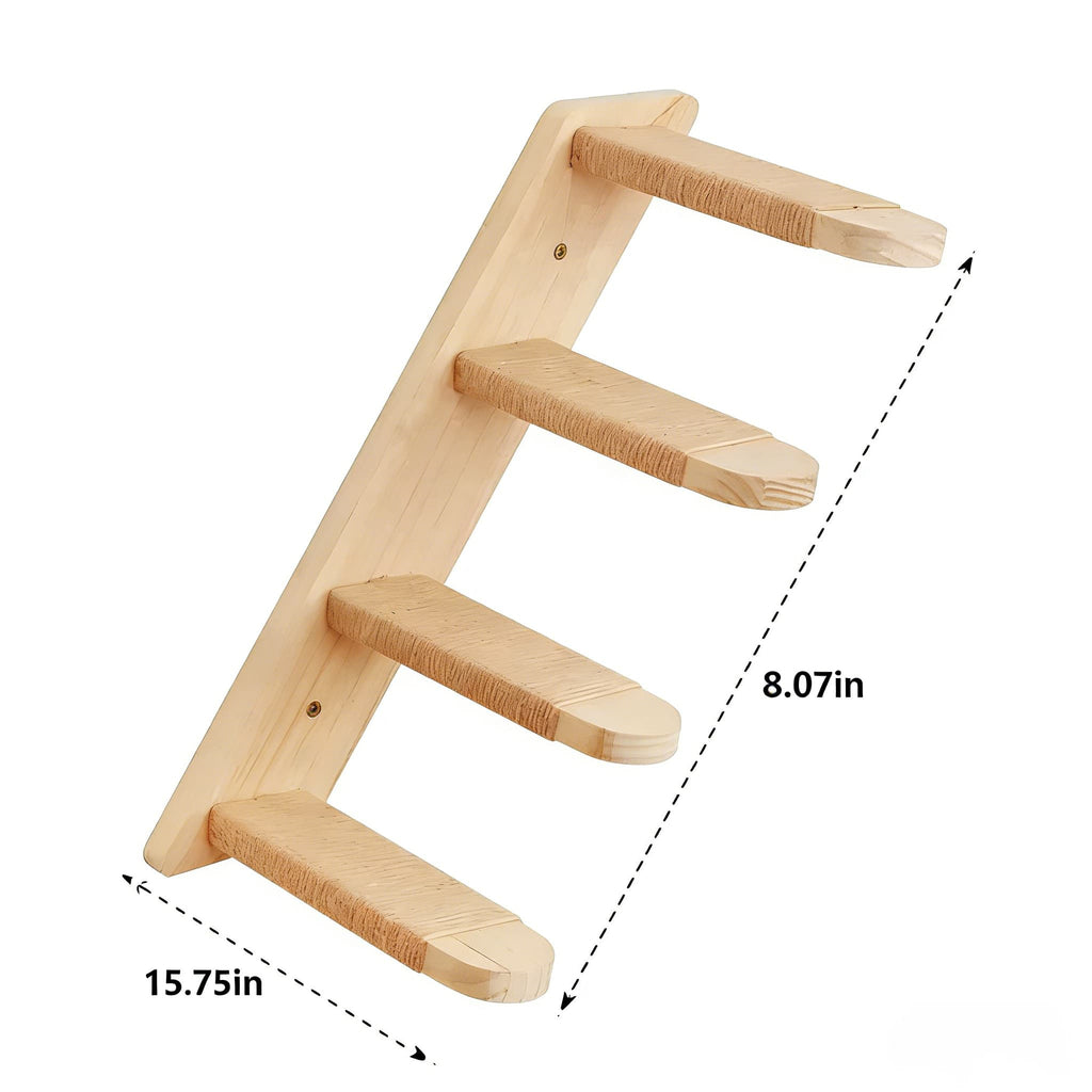 Wall-Mounted Cat Climbing Playground
