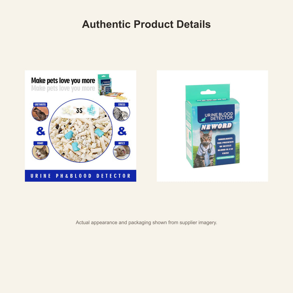 Authentic supplier product details and packaging