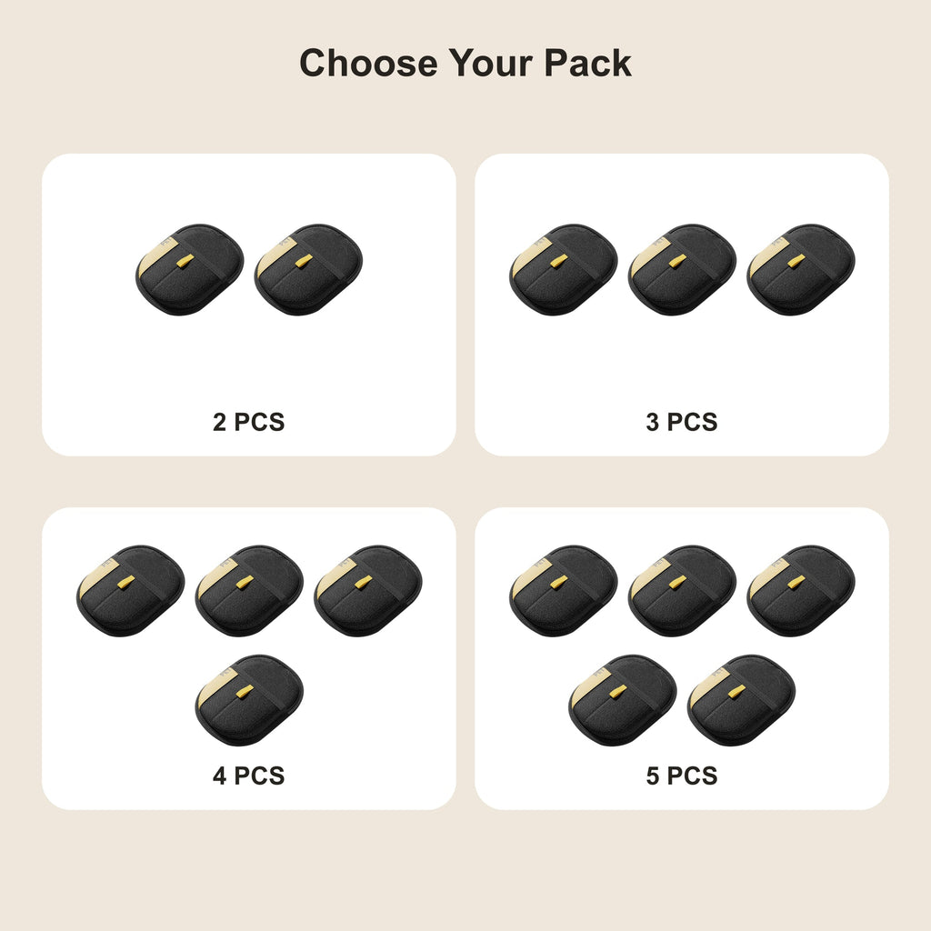 Available two, three, four, and five piece packs with authentic PET marks visible
