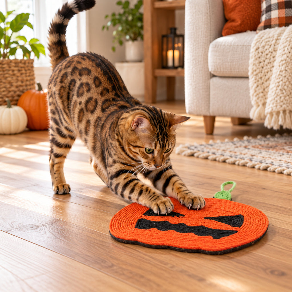 Pumpkin Cat Scratching Pad - 3