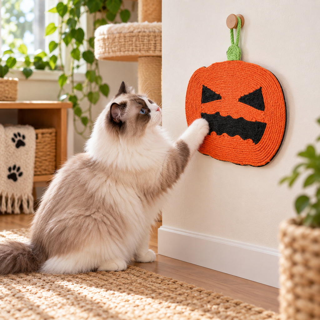 Pumpkin Cat Scratching Pad - 4