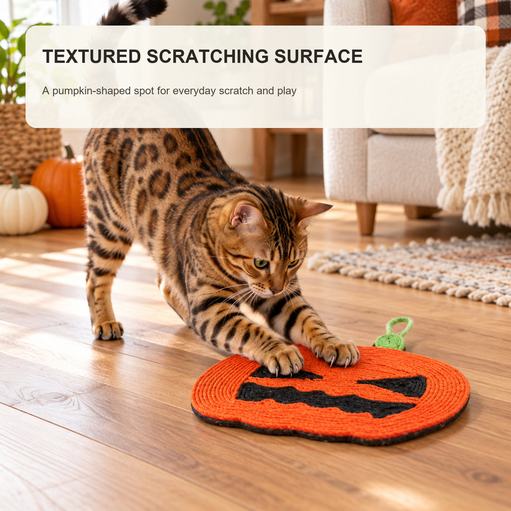 Pumpkin Cat Scratching Pad - 5