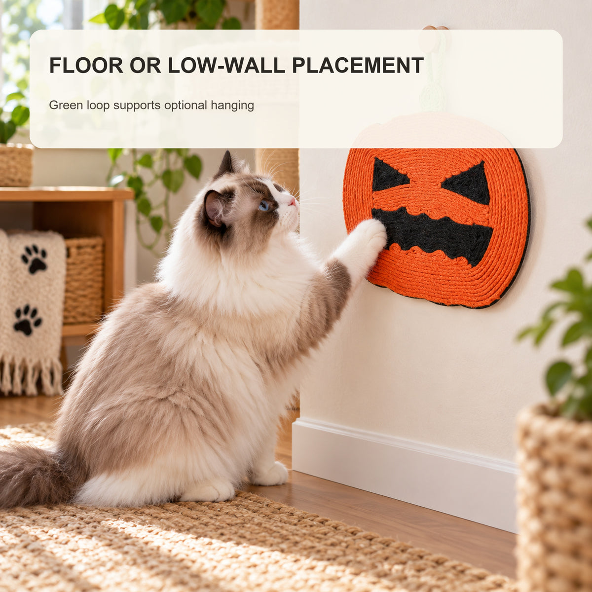 Pumpkin Cat Scratching Pad - 6